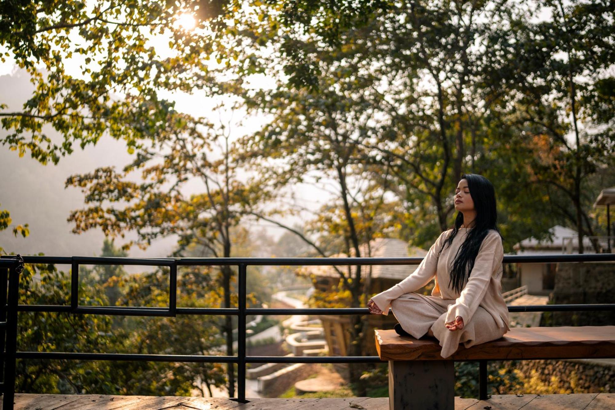 Oneness Rishikesh By Ganga Kinare - A Luxury Wilderness Resort מראה חיצוני תמונה